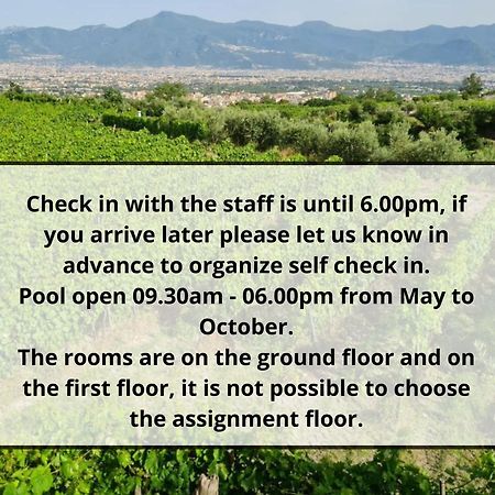 Vesuvio Inn Bed & Wine Experience Boscotrecase ภายนอก รูปภาพ